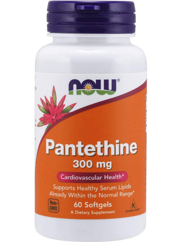 NOW Foods, Pantethine 300 mg, 60 softgels