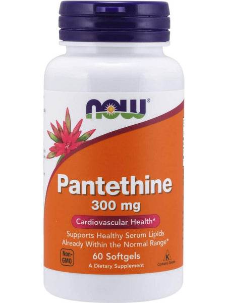 NOW Foods, Pantethine 300 mg, 60 softgels
