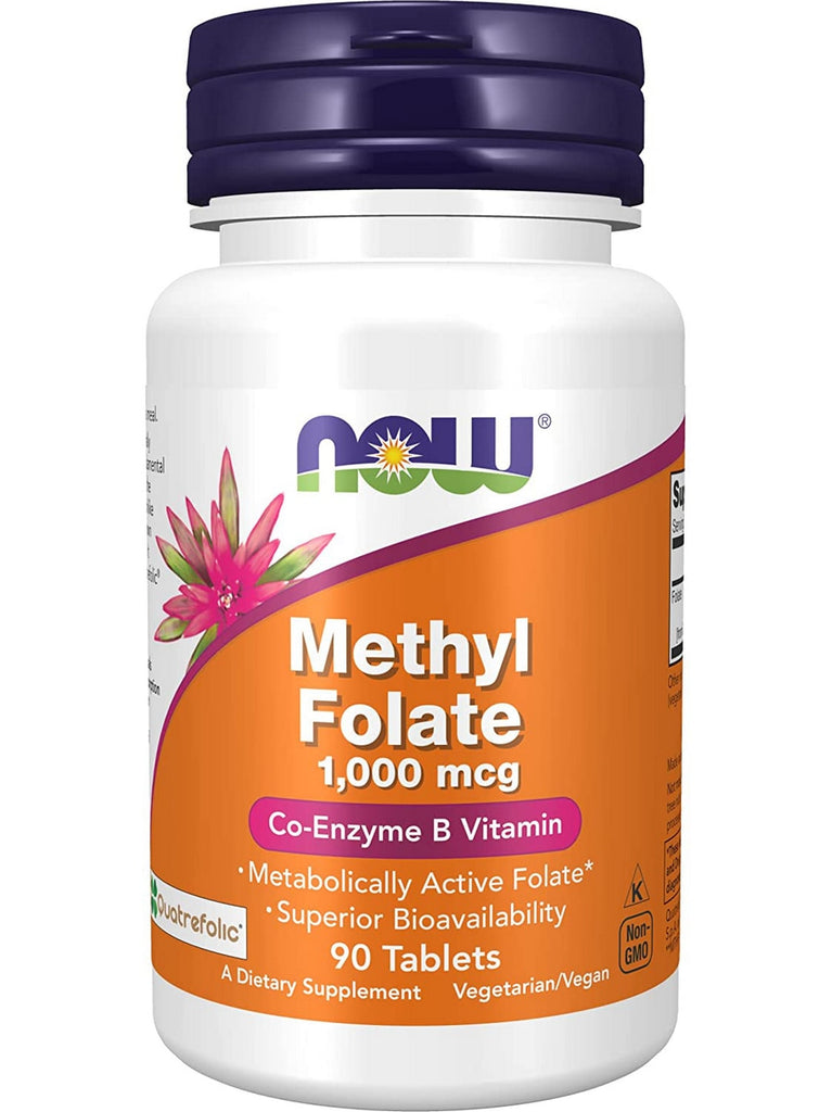 NOW Foods, Methyl Folate 1,000 Mcg, 90 tablets
