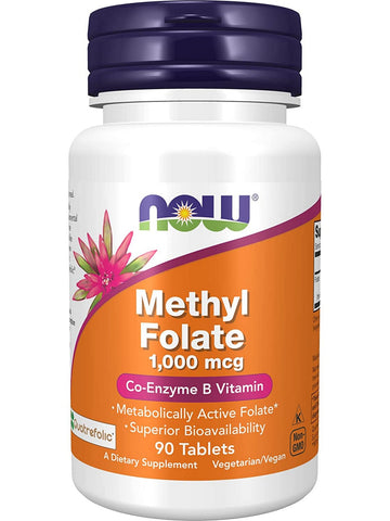 NOW Foods, Methyl Folate 1,000 Mcg, 90 tablets