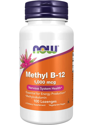 NOW Foods, Methyl B-12 1,000 mcg, 100 lozenges