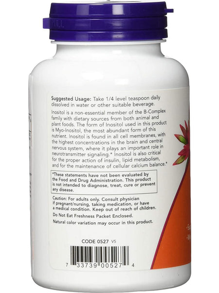 NOW Foods, Inositol Powder, 4 oz
