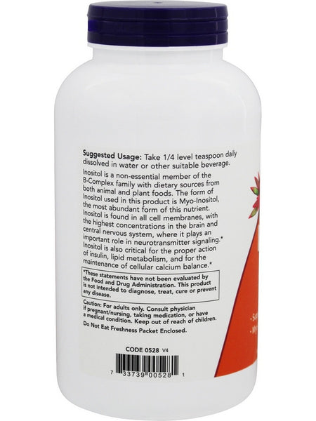 NOW Foods, Inositol Powder, 8 oz