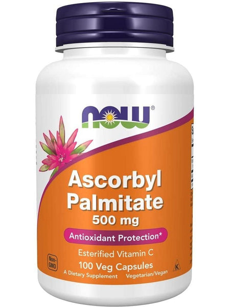 NOW Foods, Ascorbyl Palmitate 500 mg, 100 veg capsules