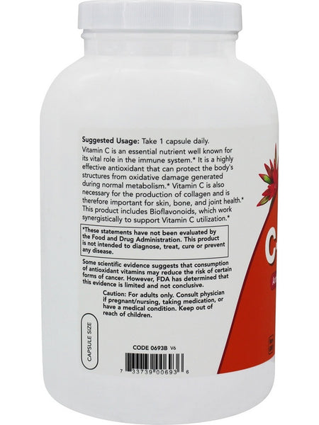 NOW Foods, C-1000, 500 veg capsules