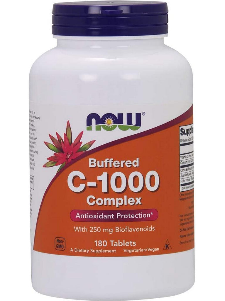 NOW Foods, C-1000 Complex, Buffered, 180 tablets