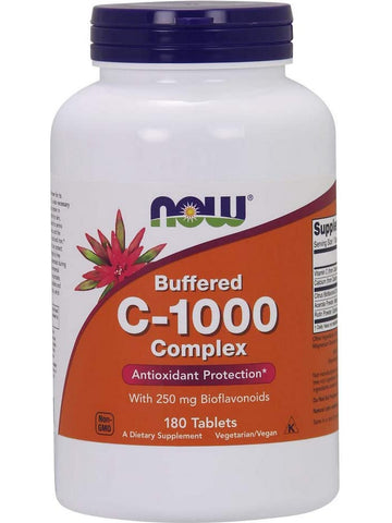 NOW Foods, C-1000 Complex, Buffered, 180 tablets