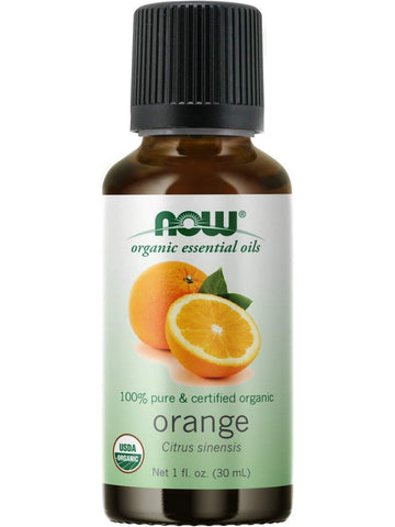 NOW Foods, Orange Oil, Organic, 1 fl oz