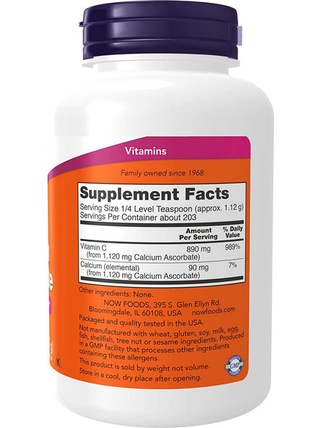 NOW Foods, Calcium Ascorbate, 8 oz