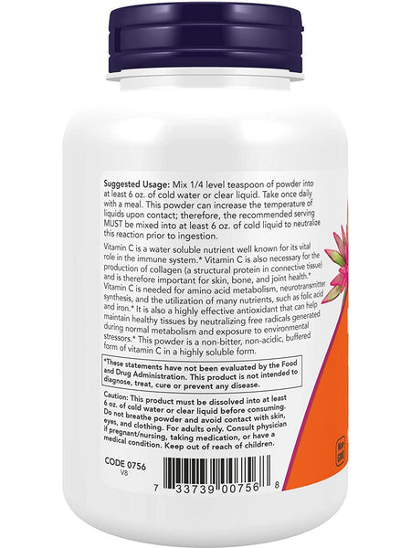 NOW Foods, Magnesium Ascorbate, 8 oz
