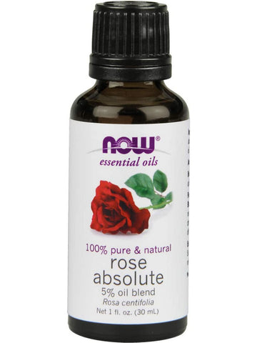 NOW Foods, Rose Absolute, 5% Oil Blend, 1 fl oz