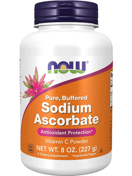 NOW Foods, Sodium Ascorbate, 8 oz
