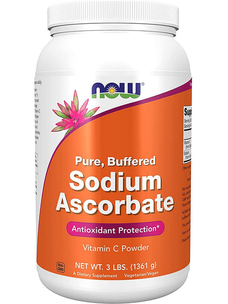 NOW Foods, Sodium Ascorbate, 3 lbs