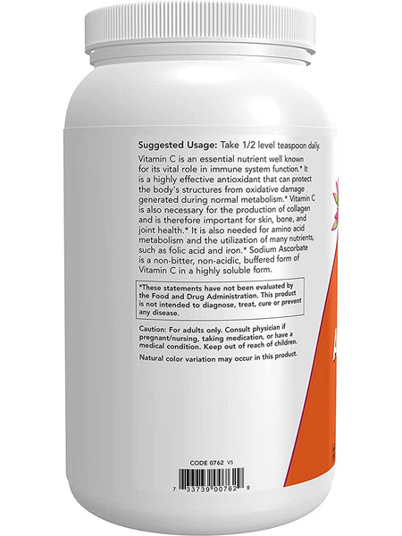 NOW Foods, Sodium Ascorbate, 3 lbs