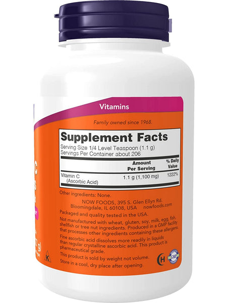 NOW Foods, Vitamin C Crystals, 8 oz