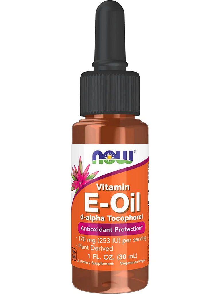 NOW Foods, E-Oil d-alpha Tocopherol, 1 fl oz