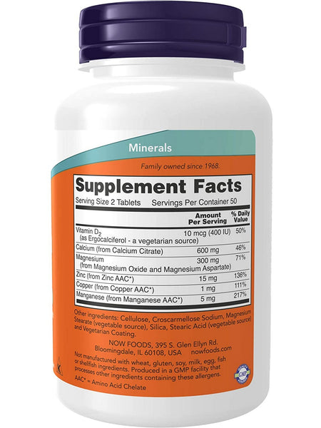 NOW Foods, Calcium Citrate, 100 tablets
