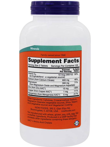 NOW Foods, Calcium Citrate, 250 tablets