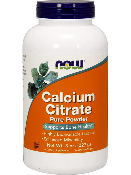 NOW Foods, Calcium Citrate Pure Powder, 8 oz