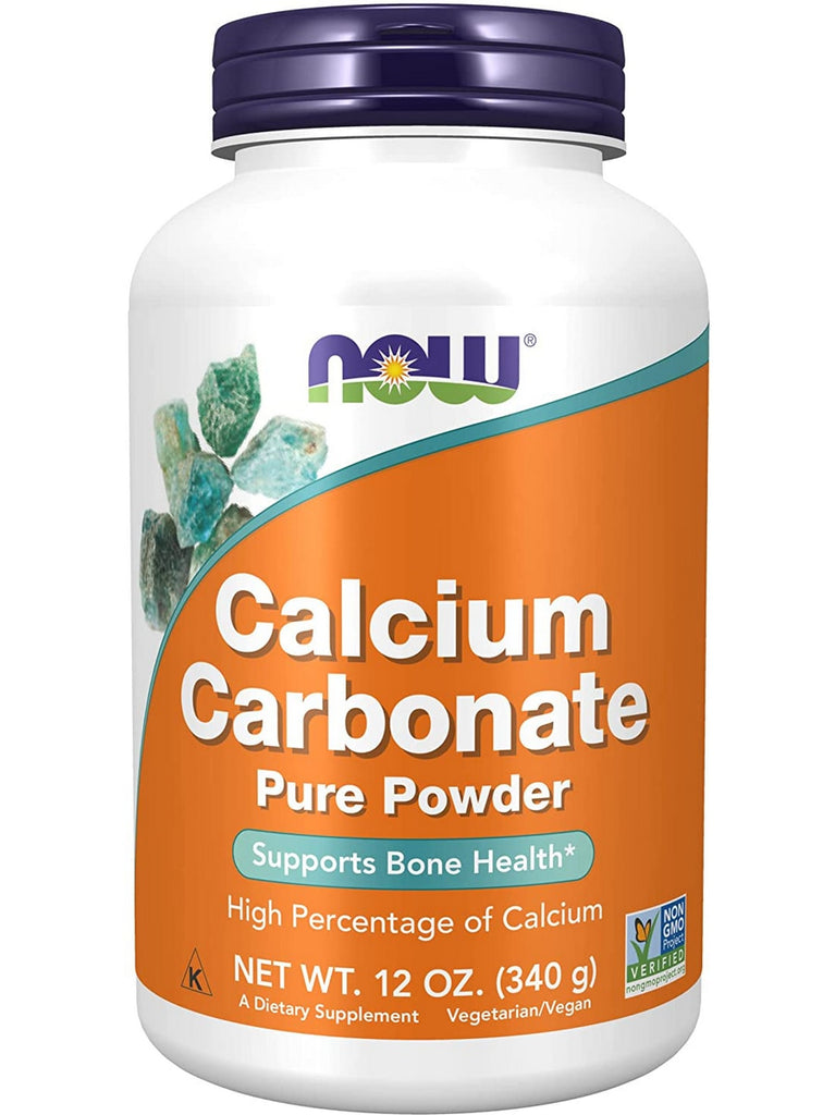 NOW Foods, Calcium Carbonate Pure Powder, 12 oz