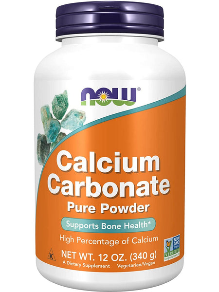 NOW Foods, Calcium Carbonate Pure Powder, 12 oz