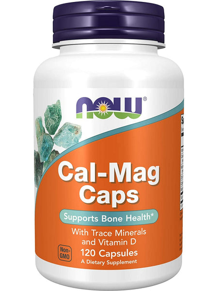 NOW Foods, Cal-Mag Caps, 120 capsules