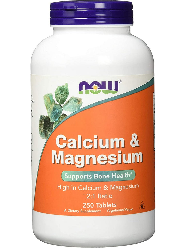 NOW Foods, Calcium & Magnesium, 250 tablets