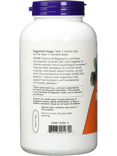 NOW Foods, Calcium & Magnesium, 250 tablets