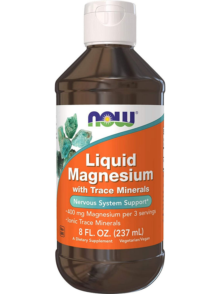 NOW Foods, Liquid Magnesium with Trace Minerals, 8 fl oz