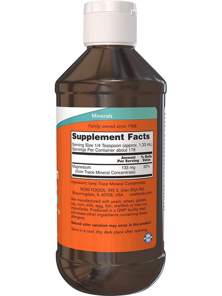 NOW Foods, Liquid Magnesium with Trace Minerals, 8 fl oz