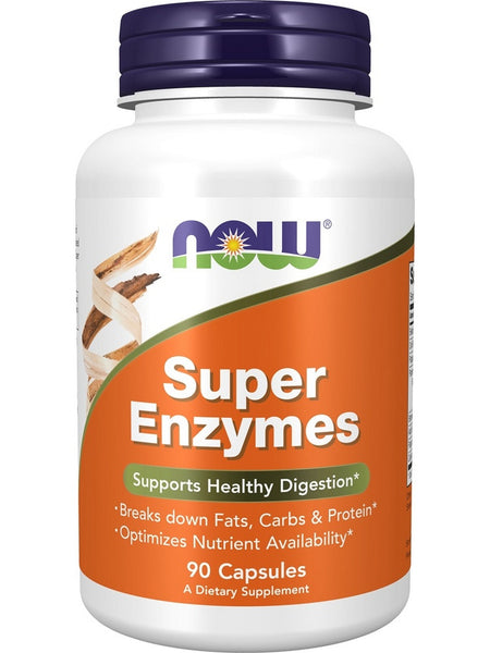 NOW Foods, Super Enzymes, 90 capsules