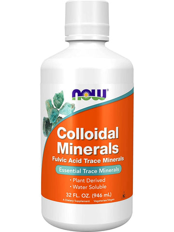 NOW Foods, Colloidal Minerals Liquid, 32 fl oz