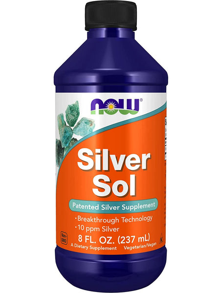NOW Foods, Silver Sol 10 ppm Silver, 8 fl oz