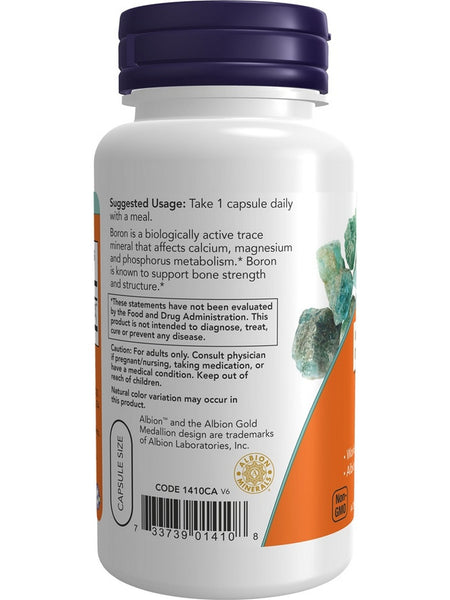 NOW Foods, Boron 3 mg, 100 veg capsules
