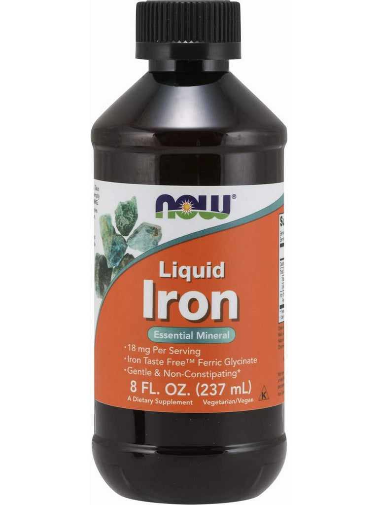 NOW Foods, Iron Liquid, 8 fl oz