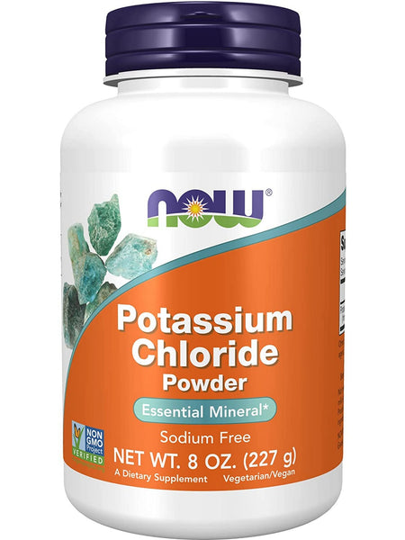 NOW Foods, Potassium Chloride Powder, 8 oz