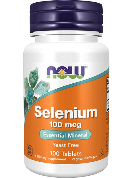 NOW Foods, Selenium 100 mcg, 100 tablets
