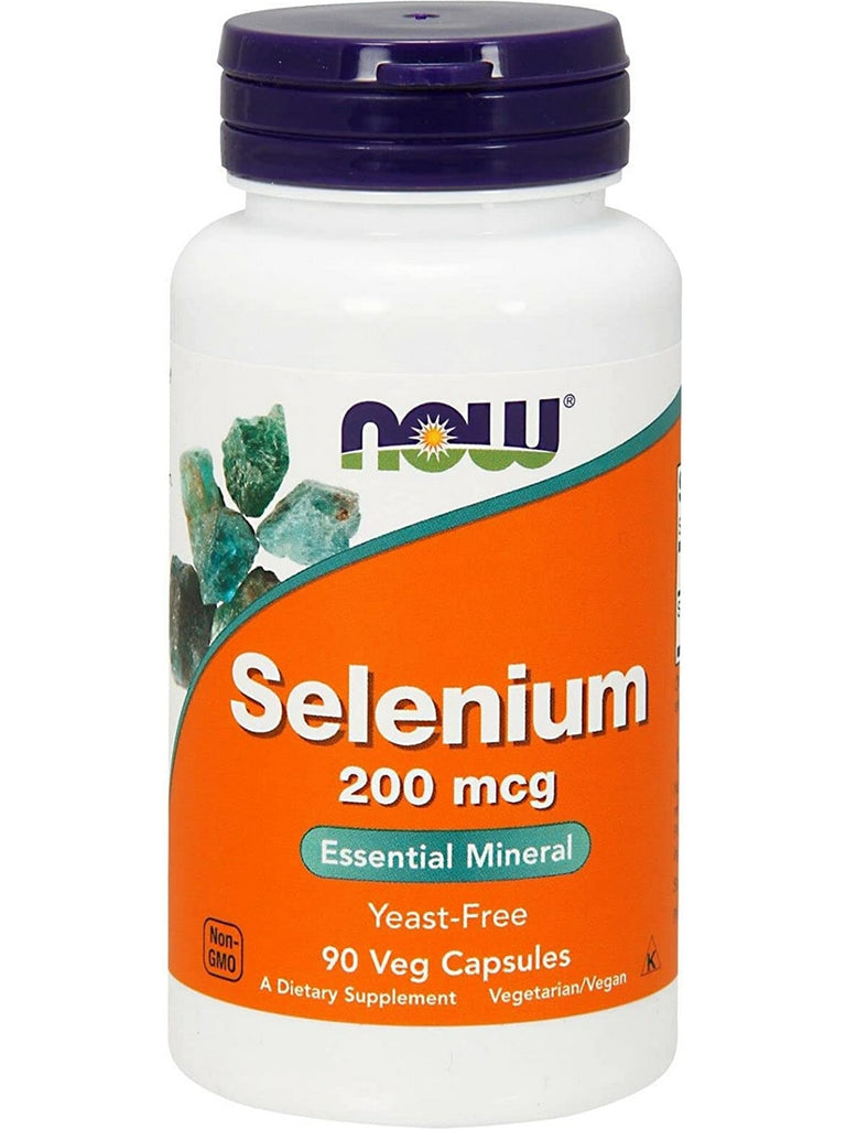 NOW Foods, Selenium 200 mcg, 90 veg capsules