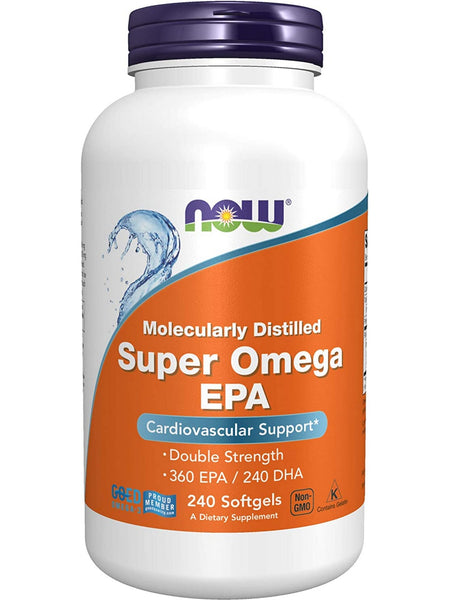 NOW Foods, Super Omega EPA, Double Strength, 240 softgels