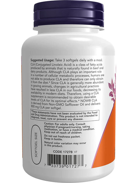 NOW Foods, CLA (Conjugated Linoleic Acid) 800 mg, 90 softgels