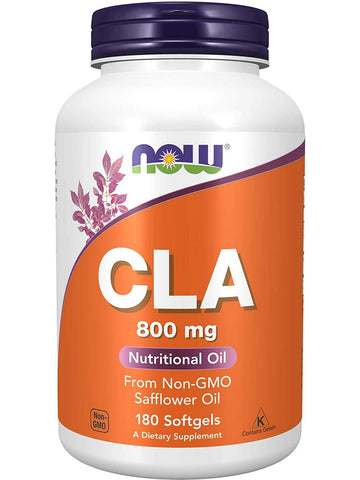 NOW Foods, CLA (Conjugated Linoleic Acid) 800 mg, 180 softgels