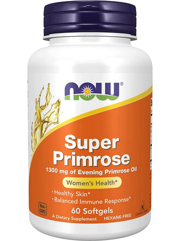 NOW Foods, Super Primrose 1300 mg, 60 softgels