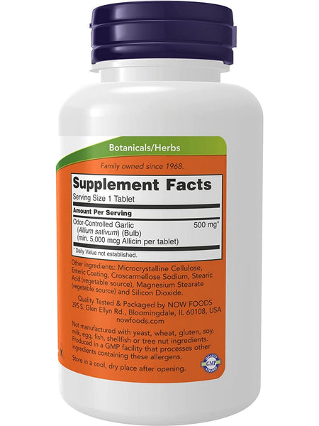 NOW Foods, Garlic 5000, 90 tablets