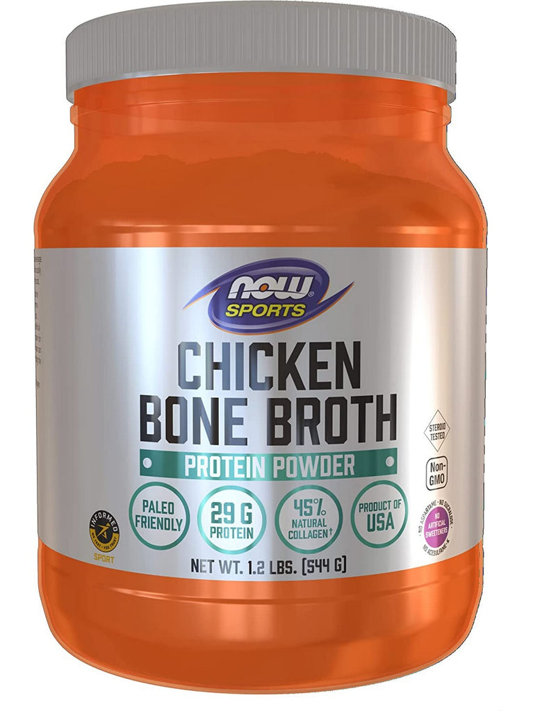 NOW Foods, Chicken Bone Broth Powder, 1.2 lb