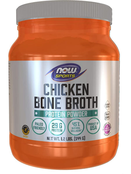 NOW Foods, Chicken Bone Broth Powder, 1.2 lb