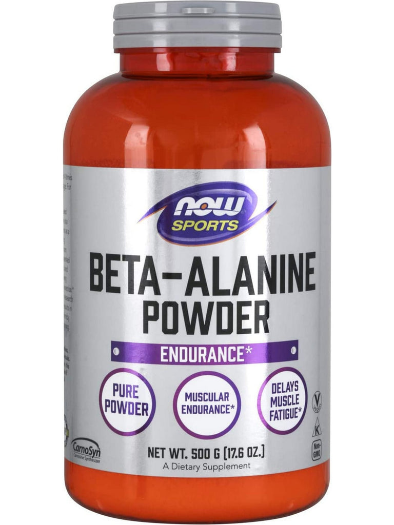 NOW Foods, Beta-Alanine Powder, 500 grams