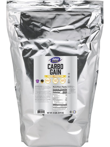 NOW Foods, Carbo Gain, 12 lbs