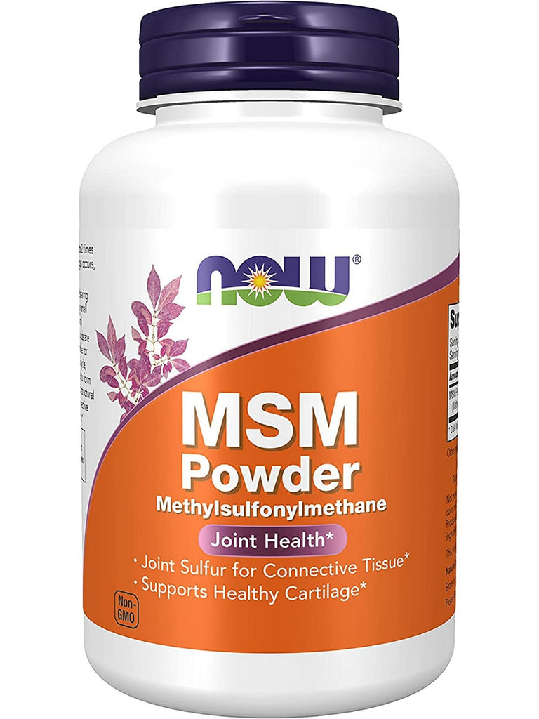 NOW Foods, MSM Powder Methylsulphonylmethane, 8 oz