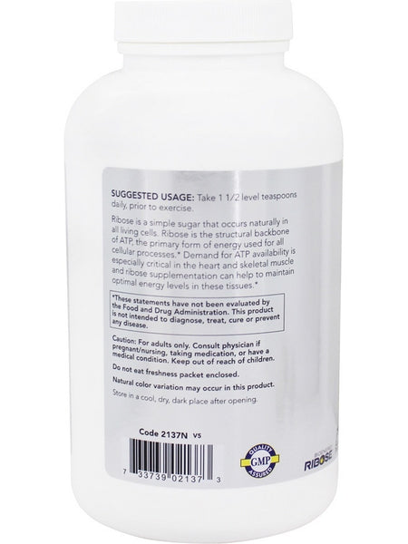 NOW Foods, D-Ribose Powder, 1 lb