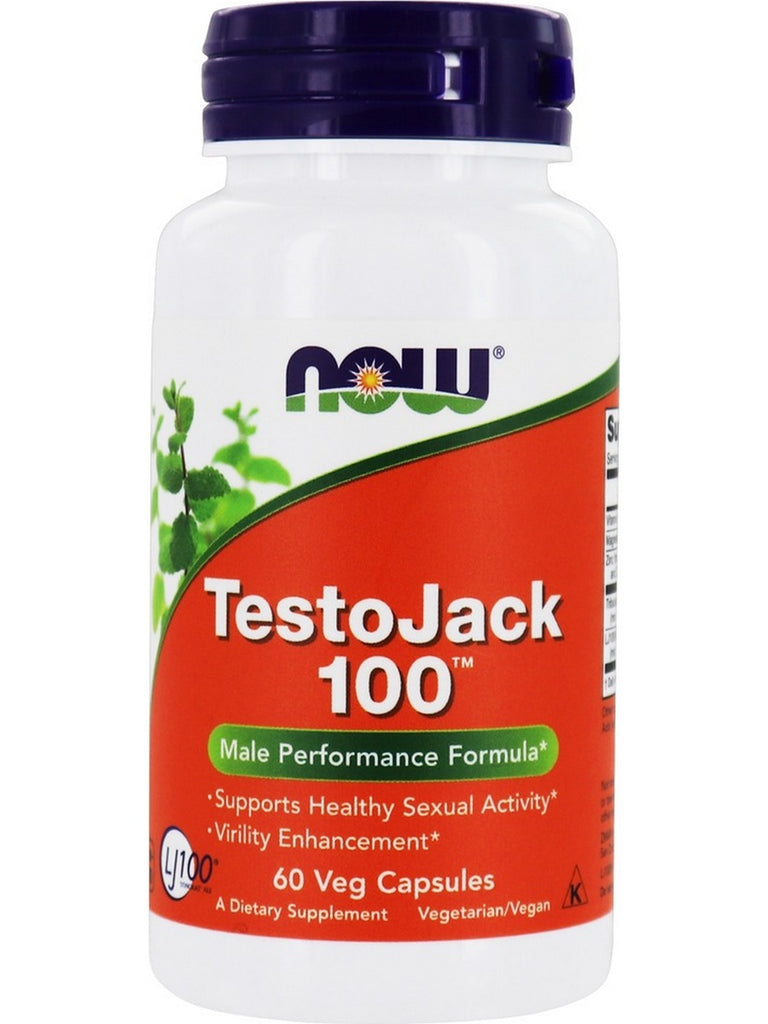 NOW Foods, TestoJack 100™, 60 veg capsules
